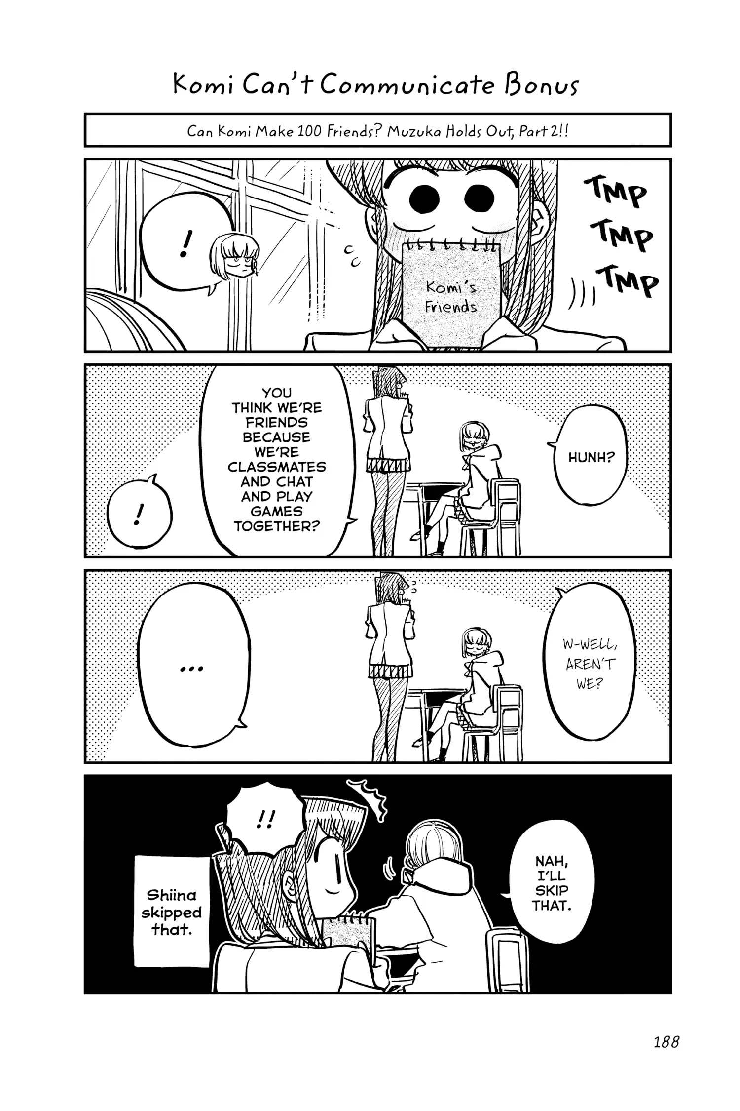 Komi-san wa Komyushou Desu Chapter 363.5 1